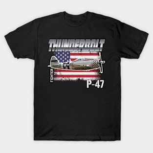 US Aircraft P-47 Thunderbolt T-Shirt